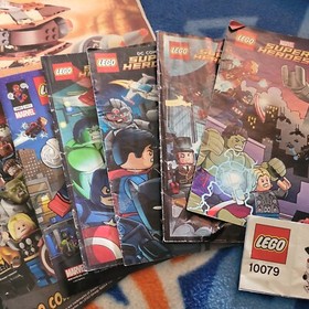 LEGO Batman Marvel DC Comic books 10x Unique Collection star wars 4478