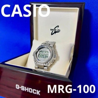 ② CASIO MRG-100 MR-G G-SHOCK クォーツ ステンレス