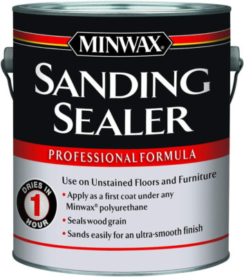 1 Gal Clear Water-Based Sanding Sealer Topcoat Finish - 15700