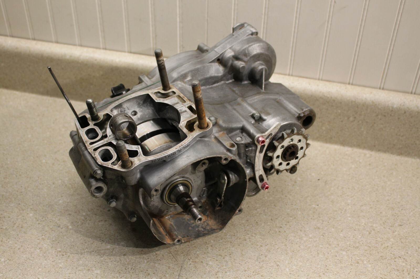 2002 Suzuki RM250 Bottom End Motor Assembly Left Right Crankcase 3247
