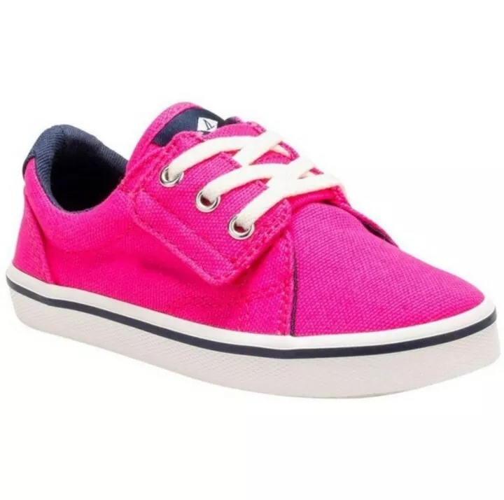 Sperry pink best sale sneakers