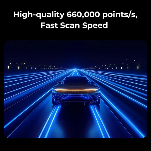 Creality Raptor Pro 3D Scanner 22+7 Blue Laser Lines 60fps for 5-4000mm Objects - Afbeelding 7 van 24
