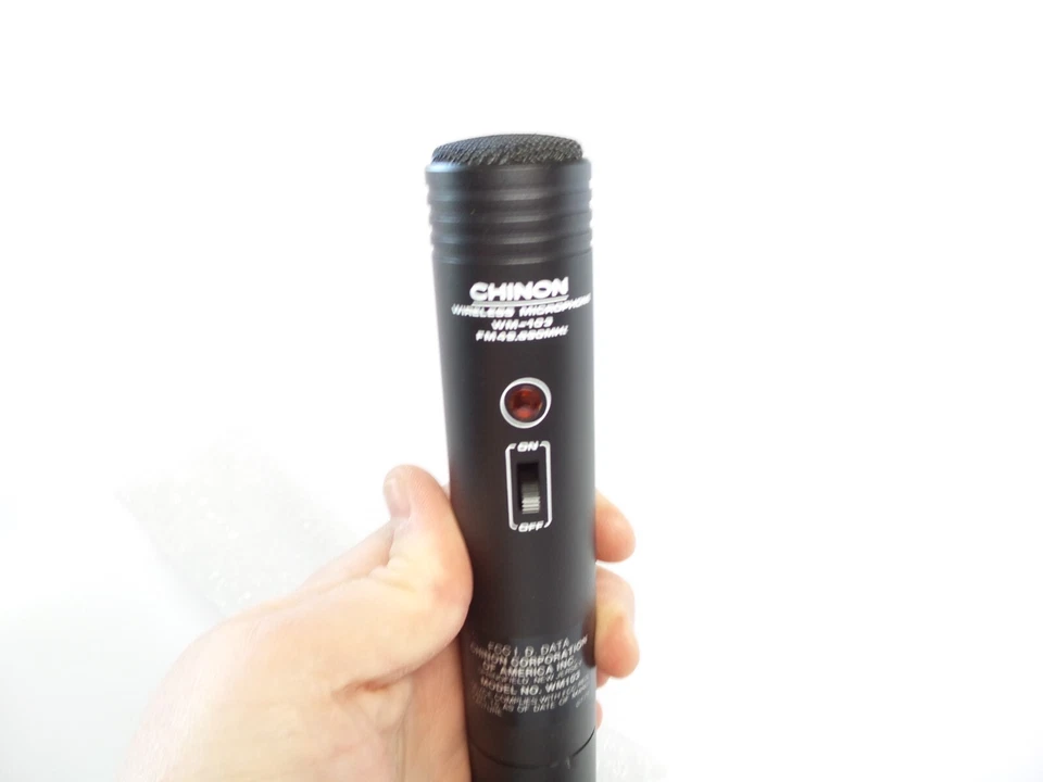 Chinon Wireless Microphone WM-103 & WR-011 Receiver - Image 2 of 3