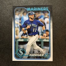 2024 Topps Series 2 Baseball Card #382 Mitch Haniger, Seattle Mariners