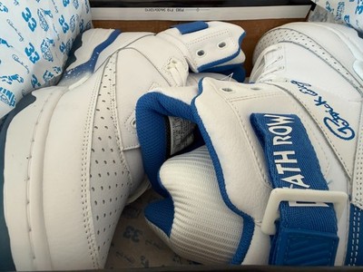 Patrick Ewing 33 Hi Death Row Records White Royal Size 12 DS New Box