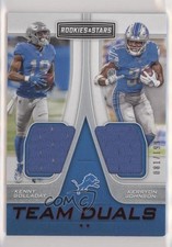 2019 Panini Rookies & Stars Team Duals 81/199 Kenny Golladay Kerryon Johnson z1r