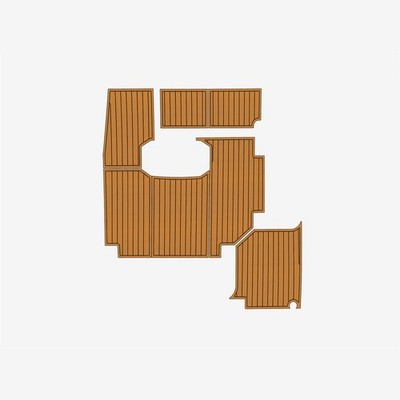 1980 Chris Craft 350 Catalina EVA Faux Teak Marine Floor