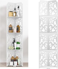 4 Tier Home Corner Bath Shelf Showers Caddy Storage Rack Unit Organiser Stand