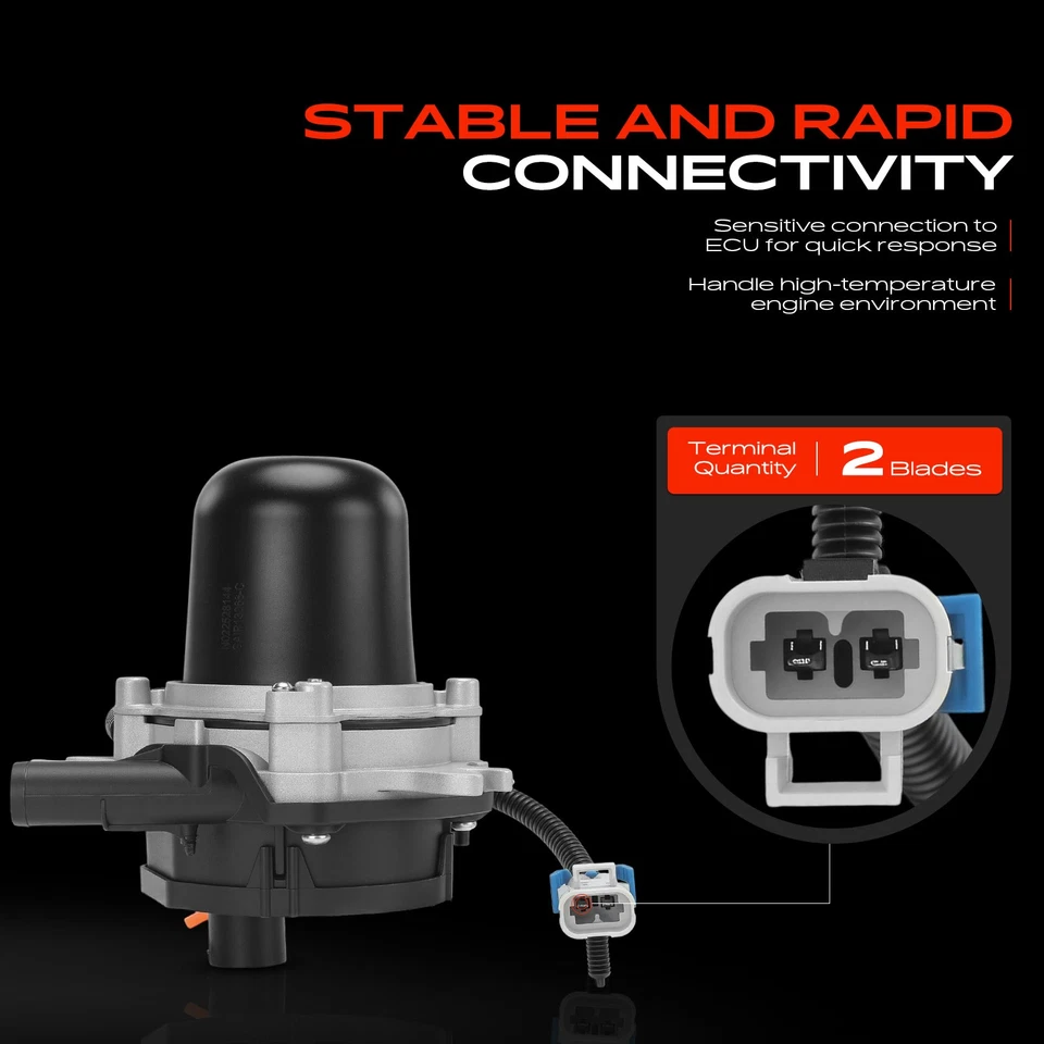 Secondary Air Injection Pump for Chevy Malibu Buick LeSabre Oldsmobile Pontiac - Image 4 of 4