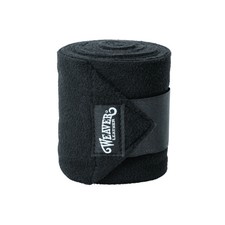 Weaver Polo Leg Wraps - Confezione da 4 - Nero - Premium Supporto Gambe Cavallo