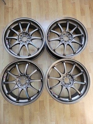 Rays Ce28n 18'' 7.5j ET47 5×100 Forged Monoblock Wheels Set Made In Japan
