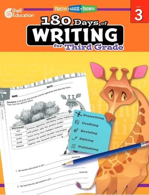 180 Days  Writing for 3rd Grade Practice Workbook for Classroom and Home, ...