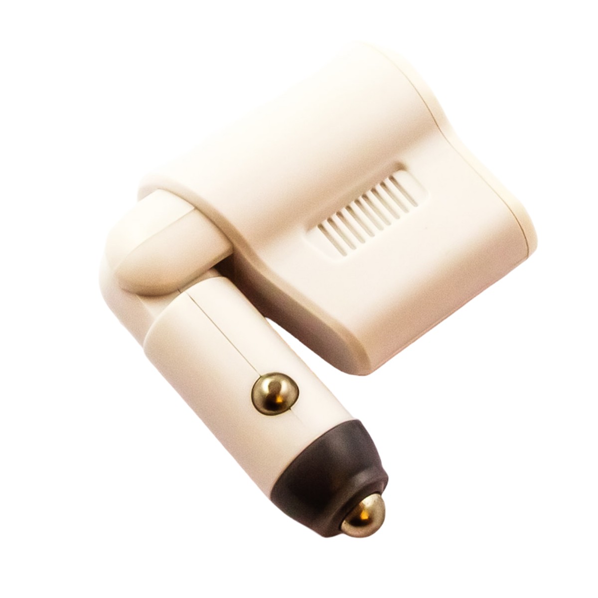 Chargeur allume-cigare USB A 5V beige mini adaptateur 12V