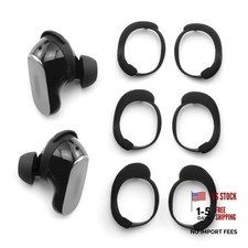 Replacement Ear Tips for Bose QuietComfort Ultra 1 2 Assorted S/M/L Black