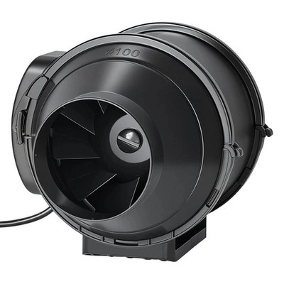 Inline Duct Fan, 4 in Quiet Inline Exhaust Fan, 180 CFM Powerful AC-Motor