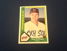 1990 CMC Pro Cards Minor League Baseball Greg McMichael #459 Set Break NM-MT