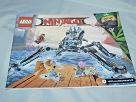 LEGO Ninjago Movie set 70611 Water Strider with Minifigures & Instructions