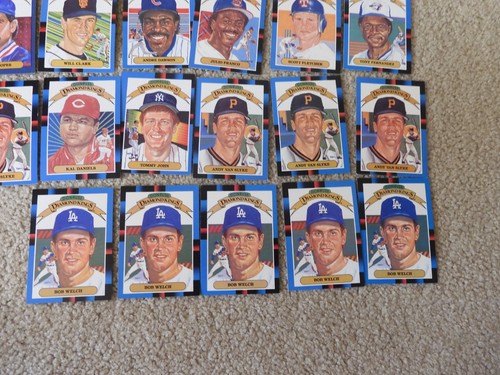 1986 1987 Donruss Diamond Kings Sammlung 54 Karten - Bild 23 von 24