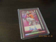 anderson brito rookie auto 2025 baseball nation numbered/6 pink refractor