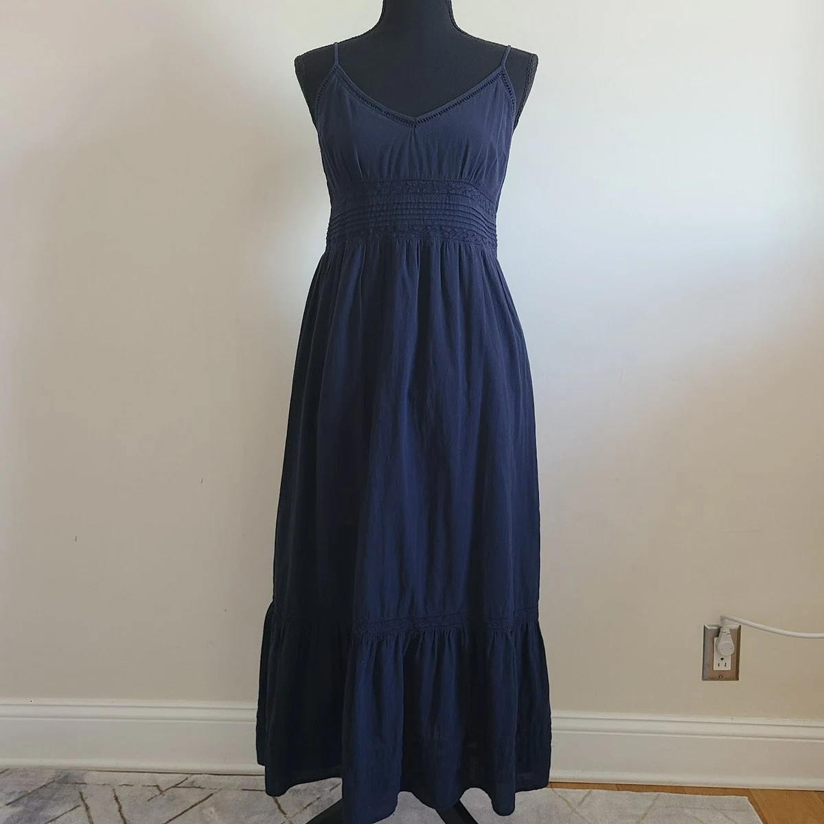 80s barbie blue dress Women's Soliman Dress | Color: Midnight