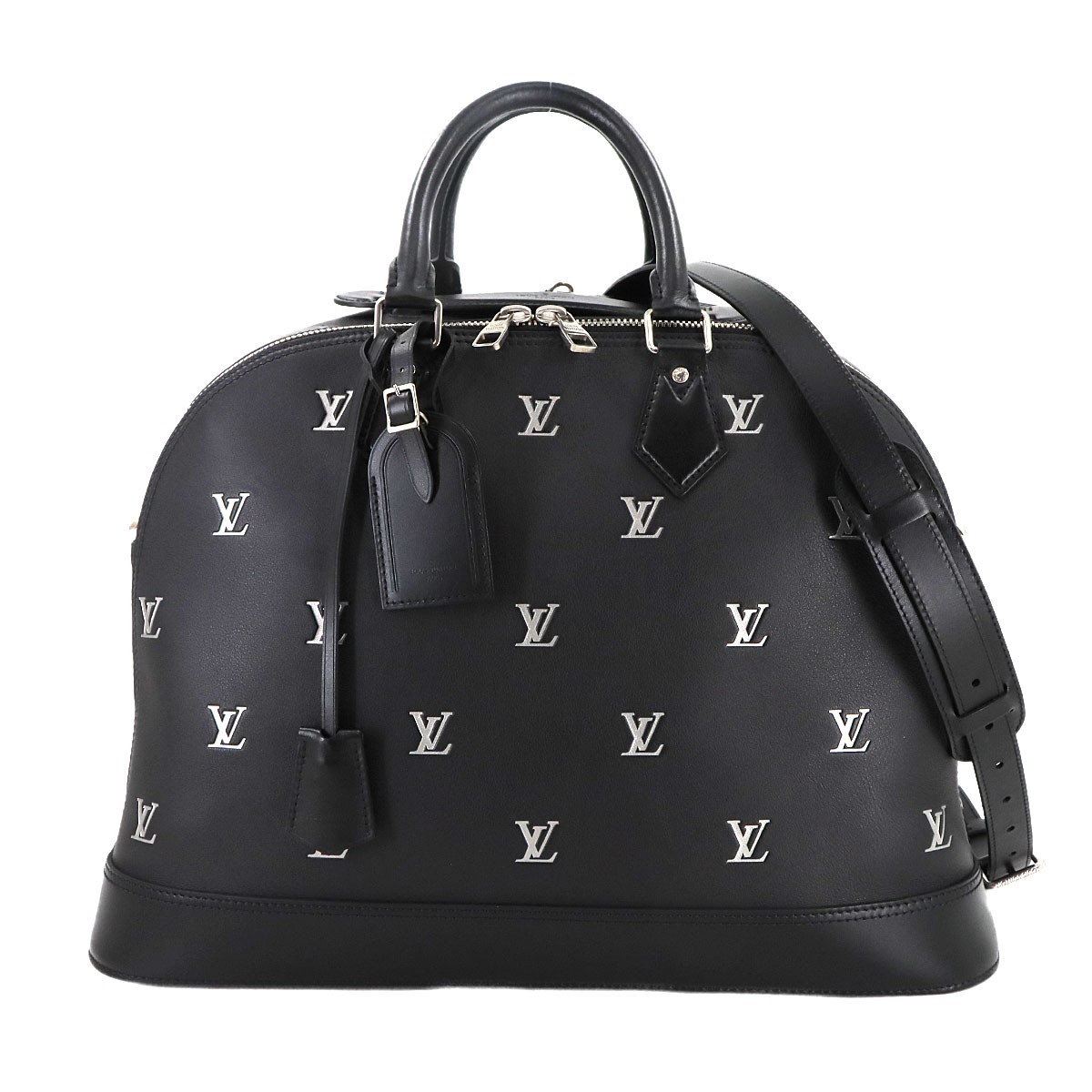 LOUIS VUITTON LV Blason Alma Daffle Boston Shoulder Bag M24397
