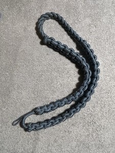 Ww2 Us Shoulder Cord Infantry Blue One Color