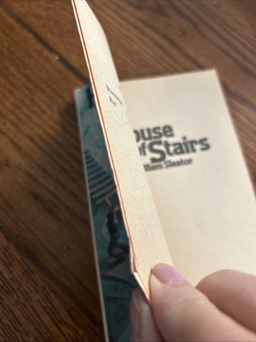 Vintage House Of Stairs Horror Paperback  William Sleator 1st Printing Avon 1975 - Picture 3 of 7