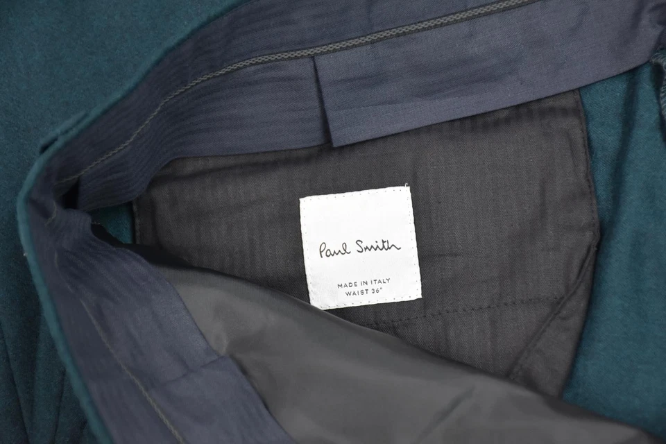 Paul Smith Men Wool Cashmere Gents Formal Fit Pants 36 New $355 M1R-196K-A00109 - Image 4 of 4
