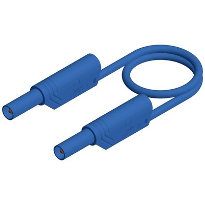 SKS Hirschmann MLS SIL WS 100/1 Sicherheits-Messleitung Lamellenstecker 4 mm