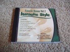 Favorite Hymns Vol. 2 Karaoke Style CD RARE Daywind Records