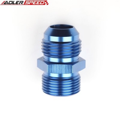 ADLERSPEED -12AN AN12 Male To 3/4'' BSP BSPP Straight Fuel Hose Fitting Adapter 