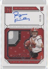 2019 Panini National Treasures Collegiate College 48/99 Ryan Finley Auto 04t7