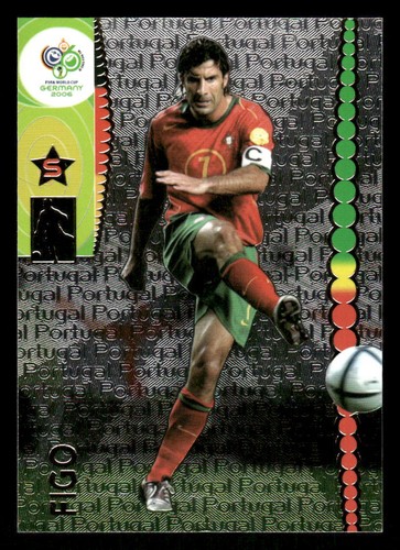 Figo #166 2006 Panini World Cup Germany card