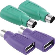 PS/2 auf USB Adapter 4 Stück Kabel Tastatur ...