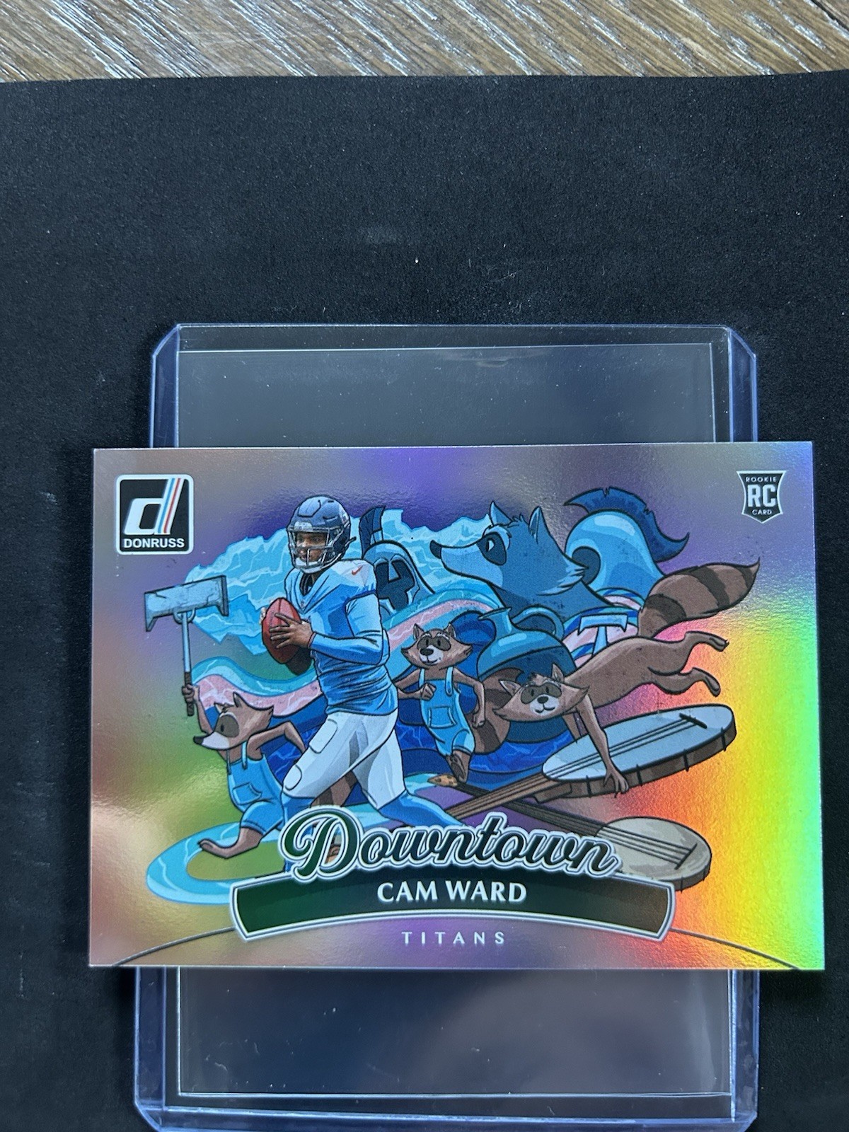 2025 Panini Donruss Downtown Horizontal Cam Ward #11 Rookie RC