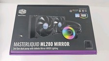 Cooler Master MasterLiquid ML280 Mirror AIO CPU Liquid Cooler w/ ARGB