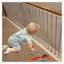 Banister Guard for Baby, Balcony Netting Pets, 15ft x 180 36 inch, White