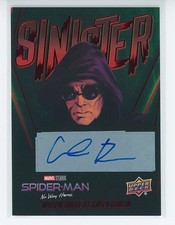 2023 Spider-Man No Way Home Willem Dafoe as Green Goblin Auto Sinister Red S-10