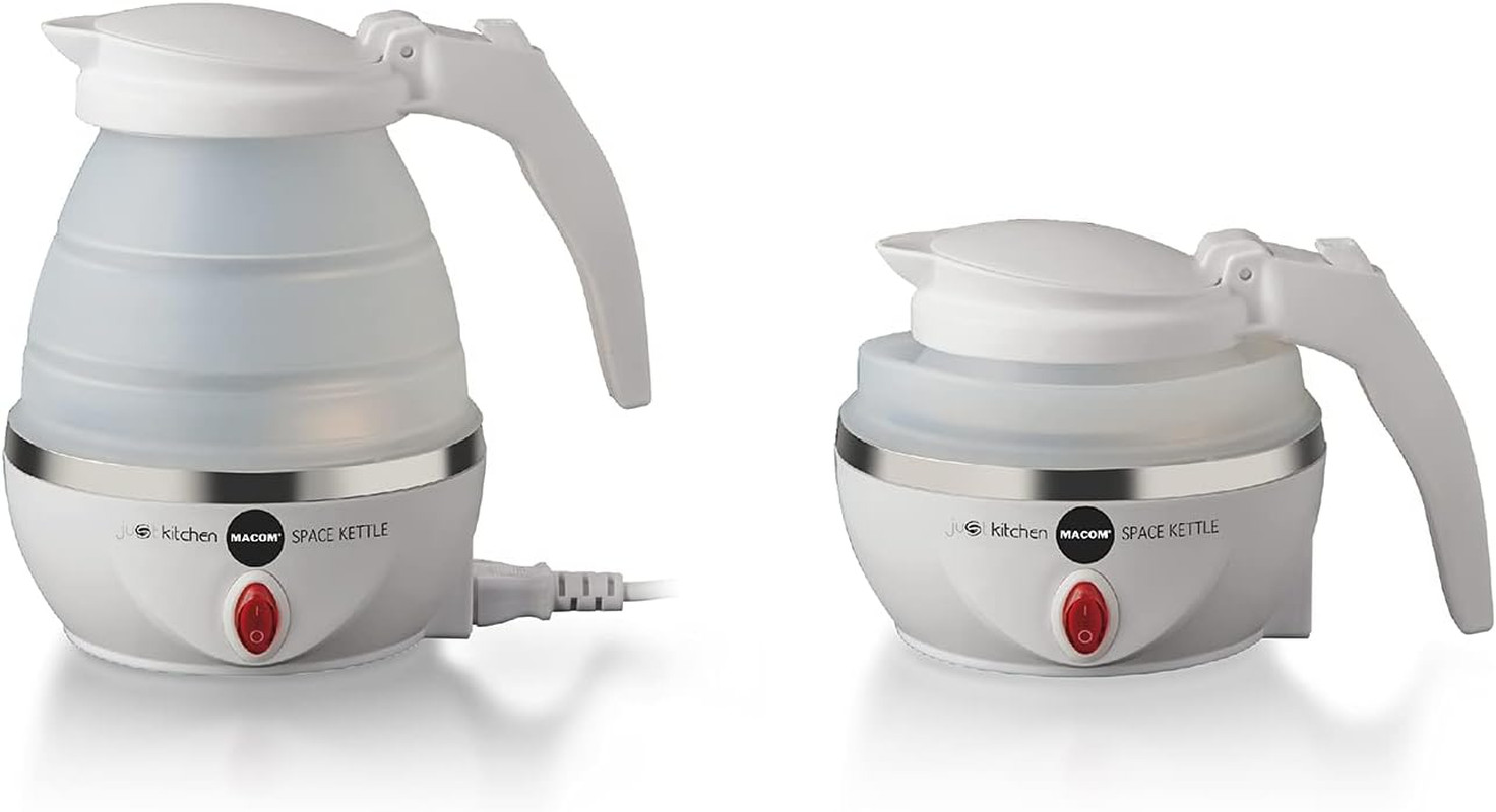 Travel Kettle Minimal 800ml - Bollitore Design Pieghevole Elettrico
