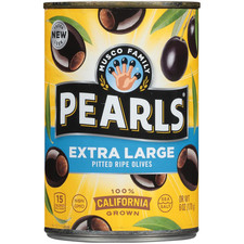 Extra-Large Ripe Pitted Olives, Pack of 8, 6 Oz Cans
