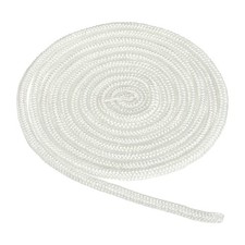 1/4"x 118" Wood Stove Gasket, Fiberglass Round Seal Rope Replacement, White