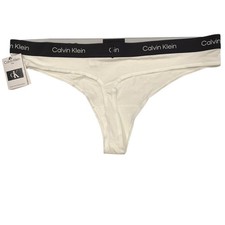 Las mejores ofertas en Bragas sólido blanco Calvin Klein para