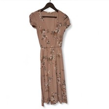 Wayf Floral Pink Dress