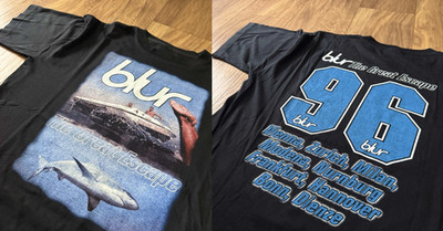 1996 Blur The Great Escape Band Cotton Unisex S-4XL T-shirt Bo2285