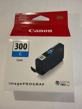 Canon Pro-300 Lucia PRO Ink - PFI-300 - New Sealed - Cyan