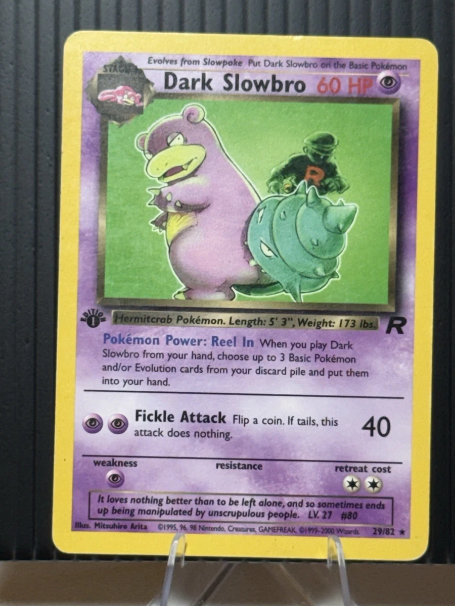 25+ Dark Slowbro Pokémon TCG Cards for sale | Updated Oct 2026