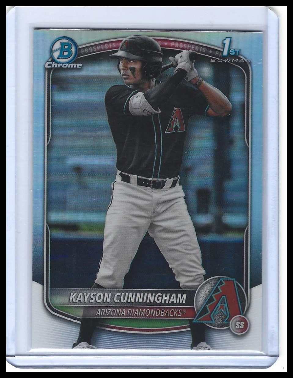 2025 Bowman Draft - Kayson Cunningham - Chrome Refractor #BDC-84