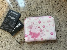 Disney Loungefly Winnie the Pooh Pink Floral Cherry Blossoms Wallet NWT