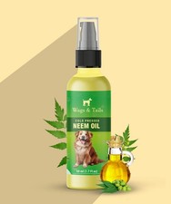 Pure Neem Oil Cold Pressed, Paper Filtration for Dogs and Cats