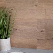 Wall Pops Wooden Panel Natural 26.67cmx26.67cm Self Adhesive Vinyl Wall Tiles